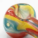 SPIRAL FUMED 4&quot; HAND PIPE