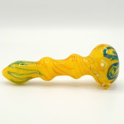 [TGP193] BULGE COLOR SPIRAL HAND PIPE